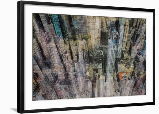 New York Daze-Dario Moschetta-Framed Giclee Print