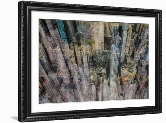 New York Daze-Dario Moschetta-Framed Giclee Print