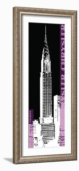 New York Deco II-Malcolm Sanders-Framed Giclee Print