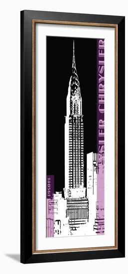 New York Deco II-Malcolm Sanders-Framed Giclee Print