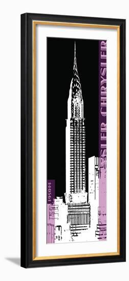 New York Deco II-Malcolm Sanders-Framed Giclee Print