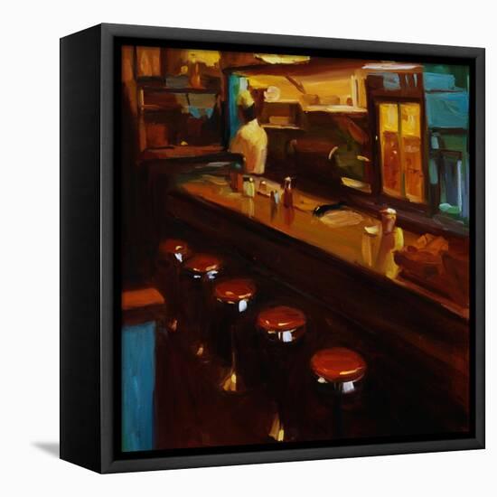 New York Deli-Pam Ingalls-Framed Premier Image Canvas