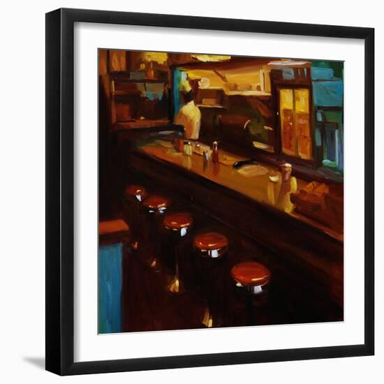 New York Deli-Pam Ingalls-Framed Giclee Print