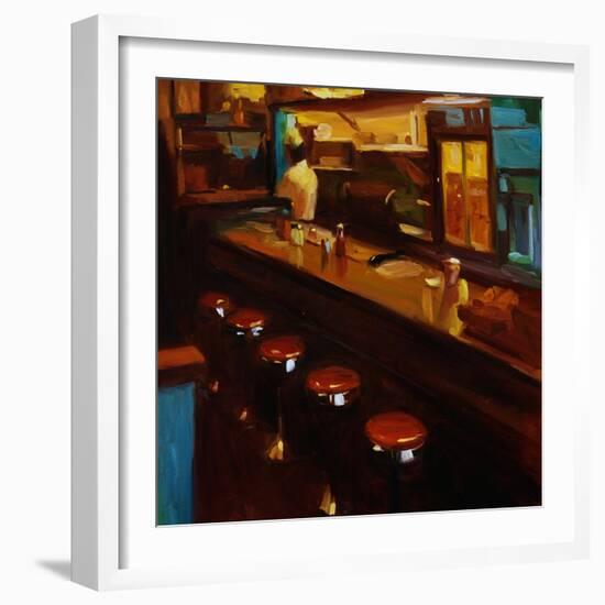 New York Deli-Pam Ingalls-Framed Giclee Print