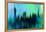 New York Downtown Skyline-NaxArt-Framed Stretched Canvas
