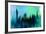 New York Downtown Skyline-NaxArt-Framed Art Print