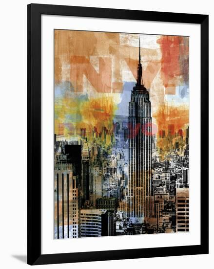 New York Edge-Sven Pfrommer-Framed Art Print