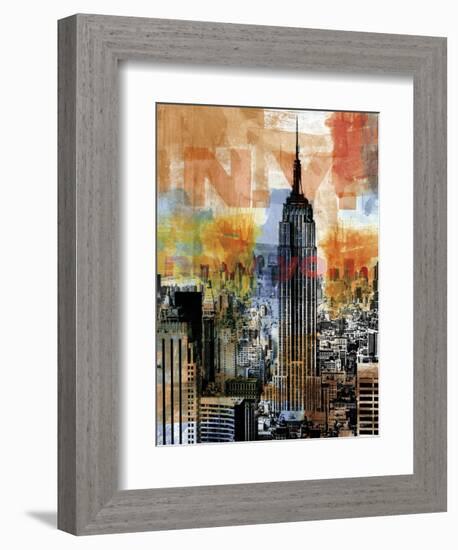 New York Edge-Sven Pfrommer-Framed Art Print