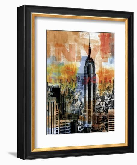 New York Edge-Sven Pfrommer-Framed Art Print