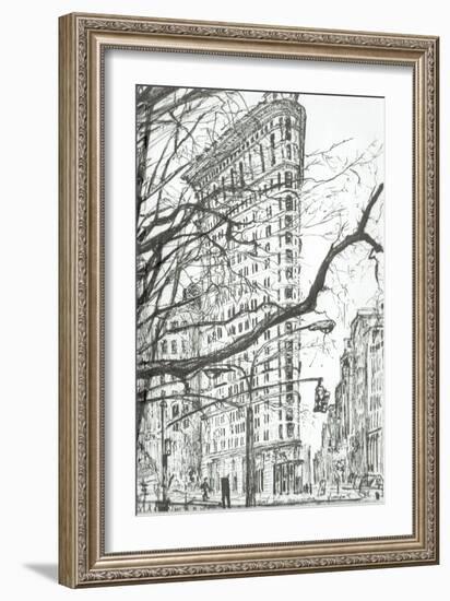 New York Flat Iron Building, 2003-Vincent Alexander Booth-Framed Giclee Print