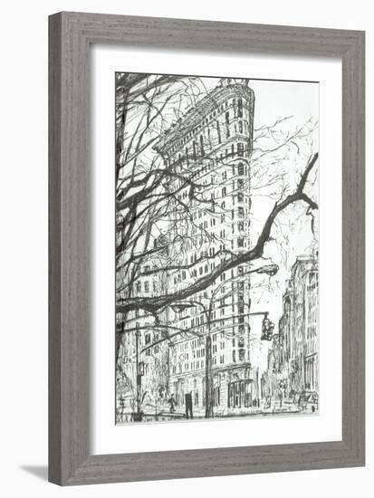 New York Flat Iron Building, 2003-Vincent Alexander Booth-Framed Giclee Print