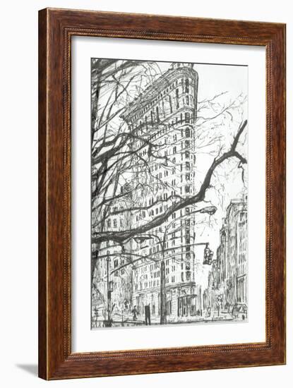 New York Flat Iron Building, 2003-Vincent Alexander Booth-Framed Giclee Print