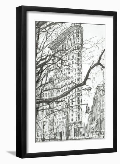 New York Flat Iron Building, 2003-Vincent Alexander Booth-Framed Giclee Print