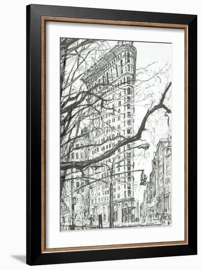 New York Flat Iron Building, 2003-Vincent Alexander Booth-Framed Giclee Print