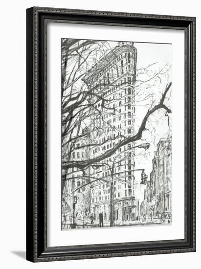 New York Flat Iron Building, 2003-Vincent Alexander Booth-Framed Giclee Print