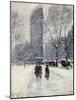 New York: Flatiron, 1919-Guy Wiggins-Mounted Giclee Print