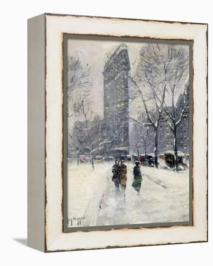 New York: Flatiron, 1919-Guy Wiggins-Framed Premier Image Canvas