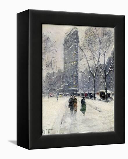 New York: Flatiron, 1919-Guy Wiggins-Framed Premier Image Canvas