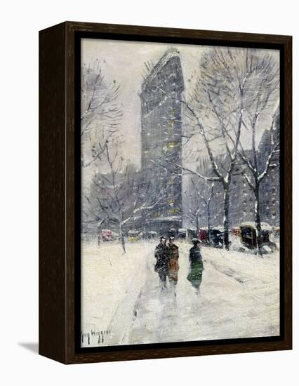 New York: Flatiron, 1919-Guy Wiggins-Framed Premier Image Canvas