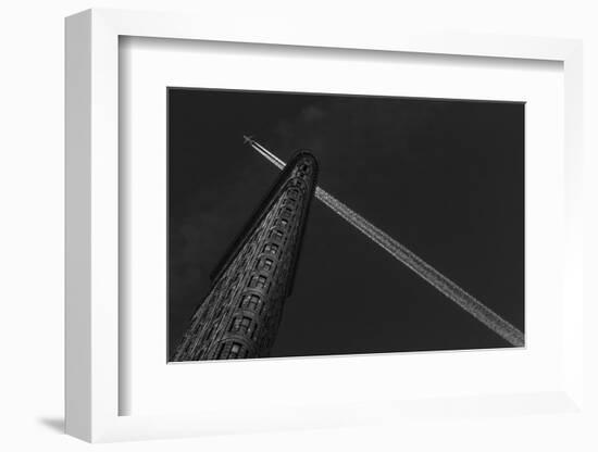 New York - Flatiron Crossing-Michael Jurek-Framed Photographic Print