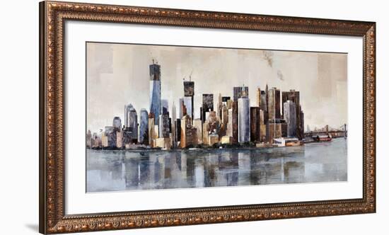 New York From Afar-Marti Bofarull-Framed Art Print