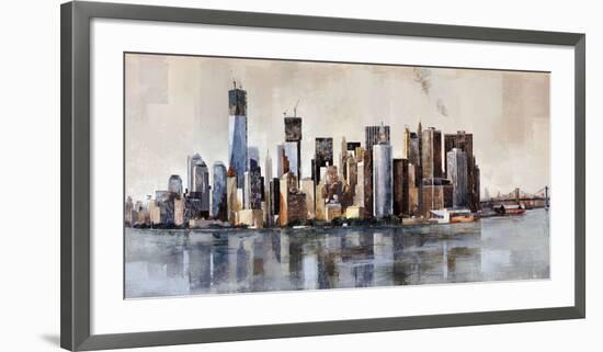 New York From Afar-Marti Bofarull-Framed Art Print