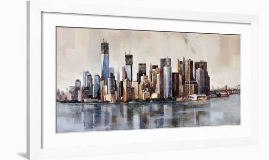 New York From Afar-Marti Bofarull-Framed Art Print