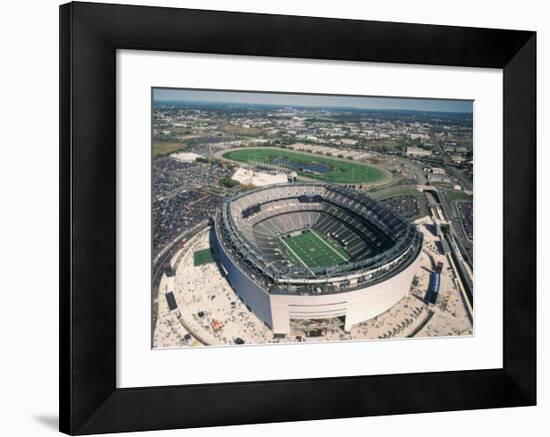 New York Giants at New Meadowlands Stadium-Mike Smith-Framed Art Print