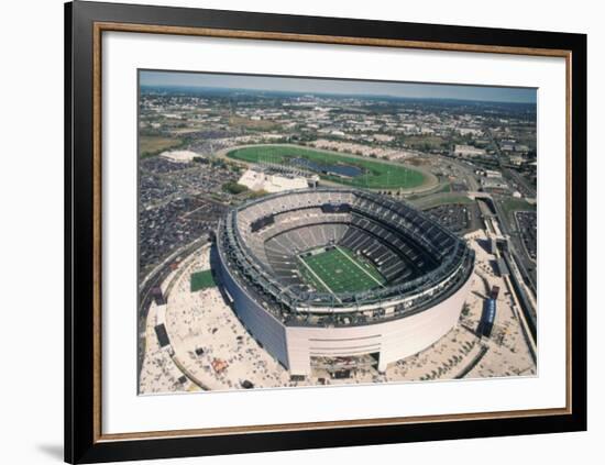 New York Giants at New Meadowlands Stadium-Mike Smith-Framed Art Print