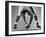 New York Giants Captain Mel Hein Demonstrating Center Pass-Gjon Mili-Framed Premium Photographic Print