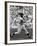 New York Giants Centerfielder Willie Mays at Bat-Alfred Eisenstaedt-Framed Premium Photographic Print