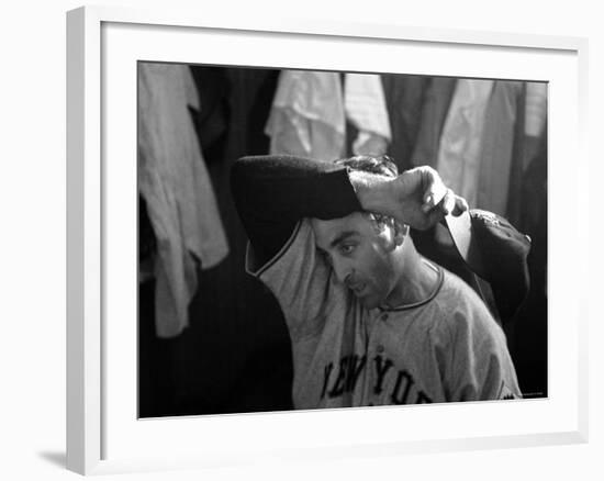 New York Giants Pitcher Sal Maglie-George Silk-Framed Premium Photographic Print