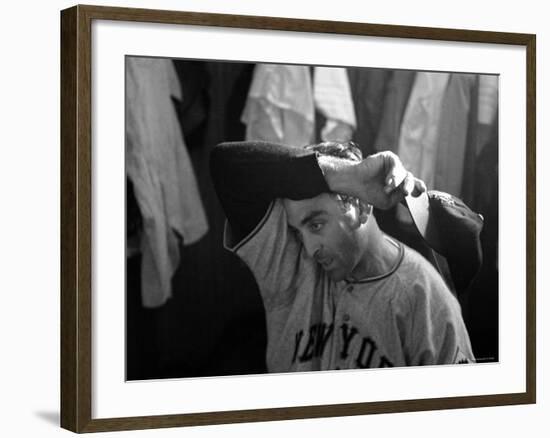 New York Giants Pitcher Sal Maglie-George Silk-Framed Premium Photographic Print