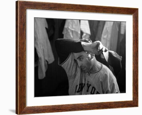 New York Giants Pitcher Sal Maglie-George Silk-Framed Premium Photographic Print