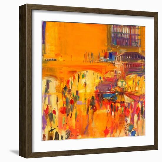 New York, Grand Central-Peter Graham-Framed Giclee Print