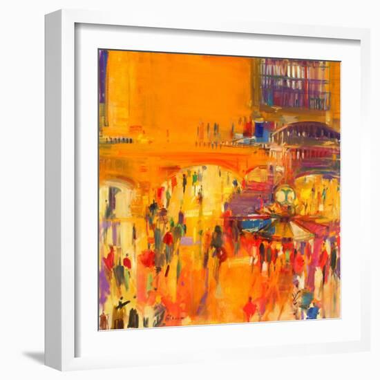 New York, Grand Central-Peter Graham-Framed Giclee Print