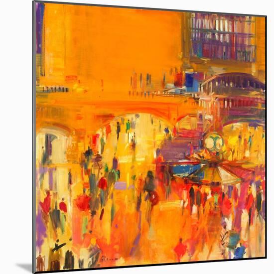 New York, Grand Central-Peter Graham-Mounted Giclee Print