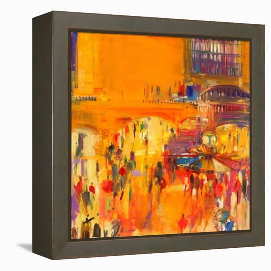 New York, Grand Central-Peter Graham-Framed Premier Image Canvas