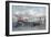 New York Harbor and the Brooklyn Bridge-Andrew W. Melrose-Framed Giclee Print