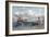 New York Harbor and the Brooklyn Bridge-Andrew W. Melrose-Framed Giclee Print