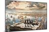 New York Harbor, c1882-Currier & Ives-Mounted Giclee Print