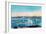 New York Harbor View-Currier & Ives-Framed Art Print