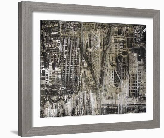 New York Haze-Dario Moschetta-Framed Giclee Print