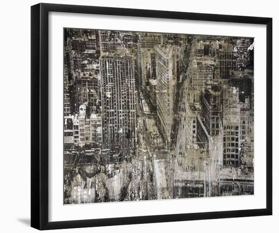 New York Haze-Dario Moschetta-Framed Giclee Print