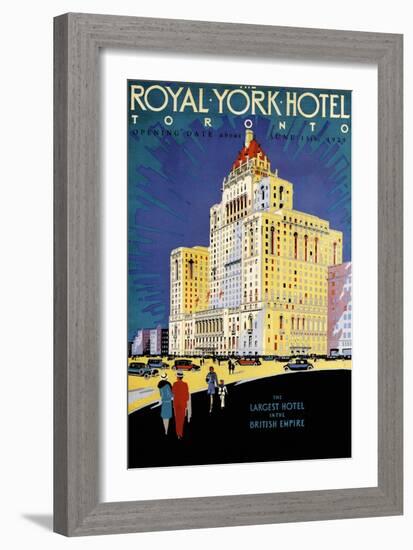 New York Hotel Of Toronto-null-Framed Art Print