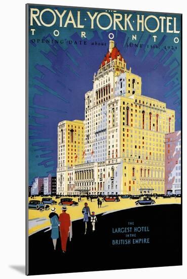 New York Hotel Of Toronto-null-Mounted Art Print