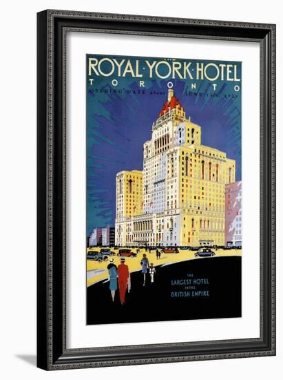 New York Hotel Of Toronto-null-Framed Art Print