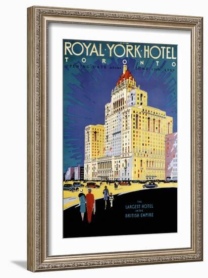 New York Hotel Of Toronto-null-Framed Premium Giclee Print