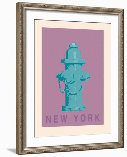 New York - Hydrant-Ben James-Framed Giclee Print