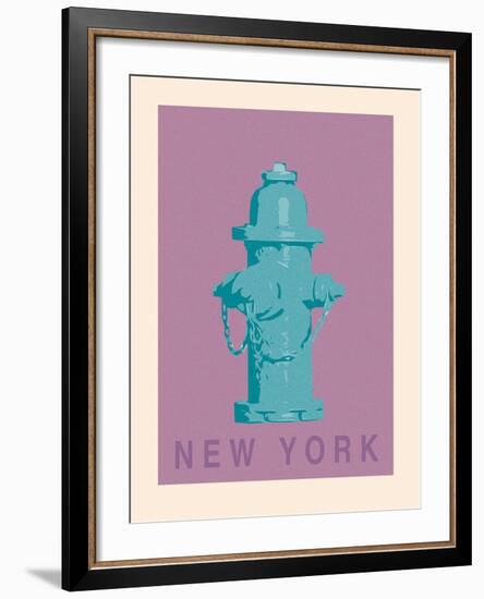 New York - Hydrant-Ben James-Framed Giclee Print